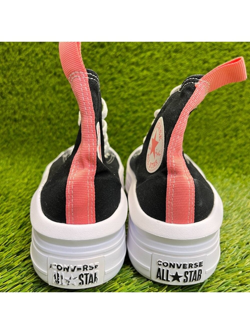 Converse Chuck Taylor All Star Move Girls Size 5Y Black Athletic Shoes Sneakers